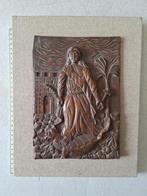 17de of 18de eeuwse houten bas-reliëf van Sint-Margaretha, Antiek en Kunst, Ophalen of Verzenden