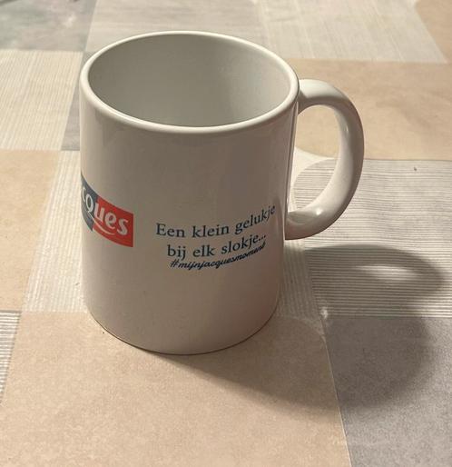 Beker/tas Jacques, Verzamelen, Glas en Drinkglazen, Gebruikt, Overige typen, Ophalen of Verzenden