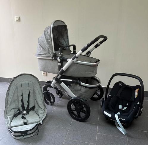 Joolz Geo Graphite Grey 3 in 1 - COMPLEET, Kinderen en Baby's, Buggy's, Maxi-Cosi, Ophalen