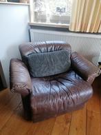 vintage lederen salon merk De Sede, Huis en Inrichting, Ophalen, Gebruikt, Leer