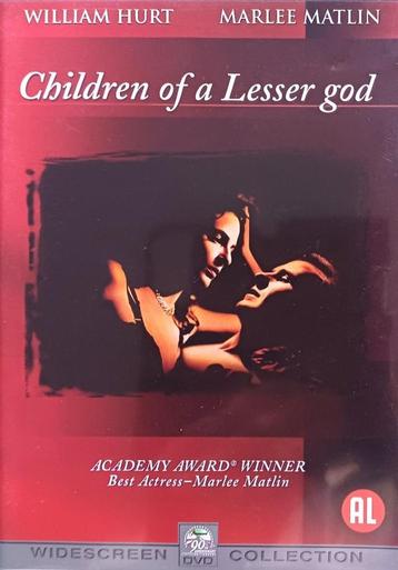 dvd children of a lesser god  William Hurt  Marlee Matlin  beschikbaar voor biedingen