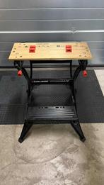 Etabli black et decker, Doe-het-zelf en Bouw, Werkbanken, Ophalen, Gebruikt, Minder dan 70 cm, Inklapbaar