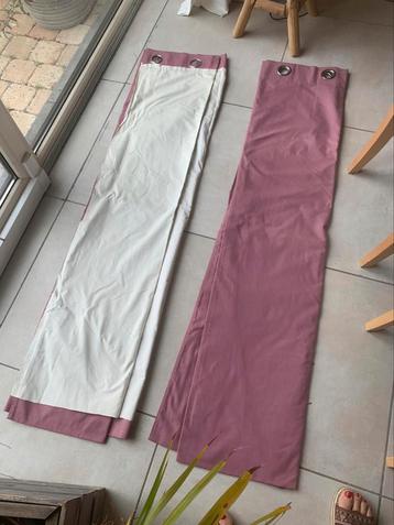 Rideaux occultants 2x 155 large sur 140 hauteur beschikbaar voor biedingen