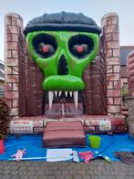 Piraat springkasteel skully te huur, Ophalen of Verzenden, Zo goed als nieuw