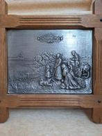 Tinnen wandplaat, Antiek en Kunst, Antiek | Tin, Ophalen of Verzenden