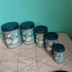 Vintage Set blikken, Enlèvement ou Envoi, Utilisé