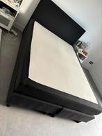 boxspring twijfelaar 140 cm, Enlèvement, Comme neuf, Queen size, 140 cm