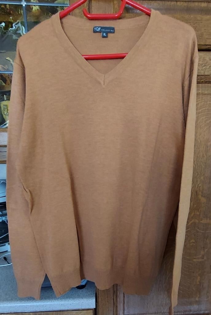 Polo homme brun clair XL, Enlèvement ou Envoi, Comme neuf, Brun