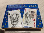 Speelkaarten Europese politici 1991, Verzamelen, Ophalen of Verzenden, Nieuw, Speelkaart(en)