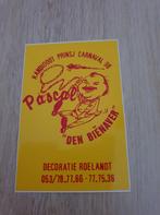 Carnaval Aalst sticker Pascal 1998, Ophalen of Verzenden