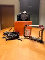 Sony Alpha III + Smallrig Cage, Audio, Tv en Foto, Fotocamera's Digitaal, Ophalen of Verzenden, Sony