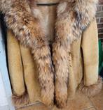 jas in omgekeerd lam en echte zilvervos maat 44, Enlèvement, Comme neuf, Taille 42/44 (L), Autres couleurs