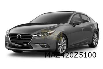 Mazda 3 (1/17-) voorbumper (te spuiten) Origineel! B63D 5003