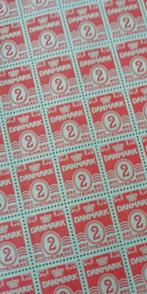 Volledig velletje postzegels Denemarken postfris, Ophalen of Verzenden, Denemarken