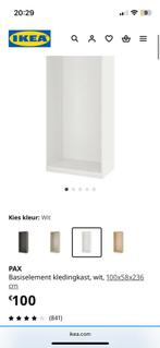 PAX Basiselement kledingkast, wit, 100x58x236 cm, Huis en Inrichting, Ophalen, Gebruikt