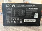 Coolermaster 600watt computer PSU, Computers en Software, Interne voedingen, Ophalen of Verzenden, Zo goed als nieuw
