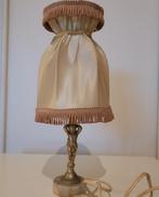 Lampe de chevet avec socle en cuivre Michel-Ange, Maison & Meubles, Lampes | Lampes de table, Comme neuf, Enlèvement