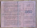Lidkaart 1950 Belgische Wielrijdersbond wielrennen cyclisme, Sport en Fitness, Ophalen of Verzenden, Gebruikt, Overige typen
