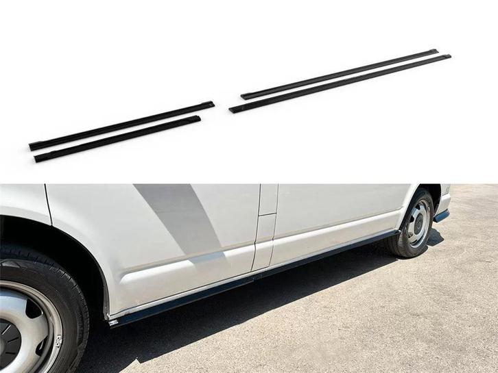 VW T6 Facelift Long – Sideskirts Extensions, Auto diversen, Tuning en Styling, Ophalen of Verzenden