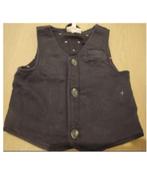 Blauw gilet maat 68, Kinderen en Baby's, Babykleding | Maat 68, Ophalen of Verzenden