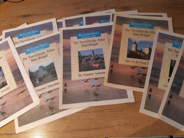 20 x De Toeristische Atlas Van België (HLN) jaren 90 beschikbaar voor biedingen