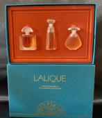 LALIQUE LES INTROUVABLES ULTIMATE COLLECTION SET MINIATURES, Verzamelen, Ophalen of Verzenden, Zo goed als nieuw, Gevuld