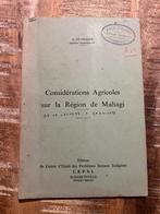 Considérations Agricoles sur la Région de Mahagi - De Craene, Ophalen of Verzenden, A. De Craene