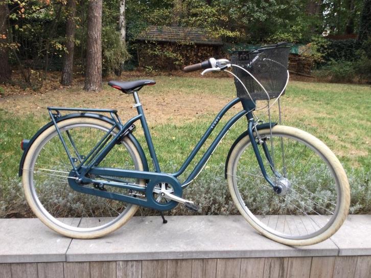 Als nieuwe dames/meisjesfiets BTwin Elops 540 LF Petrol, Fietsen en Brommers, Fietsen | Meisjes, Zo goed als nieuw, 26 inch of meer