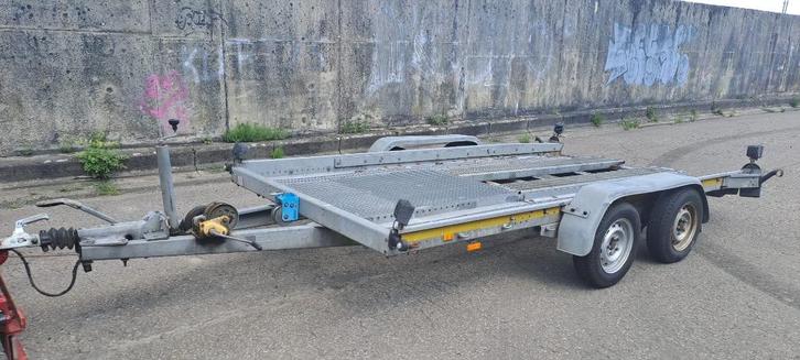 !! Location remorque plateau transport véhicule -> 70€ !!, Auto diversen, Aanhangers en Bagagewagens, Zo goed als nieuw, Ophalen of Verzenden