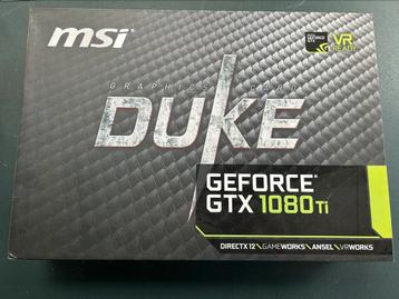 MSI Duke Geforce GTX 1080 ti met EKWB waterblock