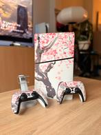 PS5 slim custom + accessoires, Games en Spelcomputers, Spelcomputers | Sony PlayStation 5, Ophalen, Zo goed als nieuw