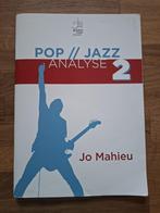 Pop//jazz analyse 2 - Jo Mahieu, Ophalen, Zo goed als nieuw, Niet van toepassing, Jo Mahieu