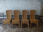 Rotan stoelen, Riet of Rotan, Vier, Gebruikt, Moderne