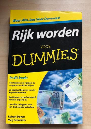 RIJK WORDEN VOOR DUMMIES (TE KOOP) beschikbaar voor biedingen
