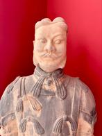 Chinese krijger in terracotta, Antiek en Kunst, Kunst | Beelden en Houtsnijwerken, Ophalen of Verzenden