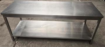Table inox , 200/ 75 / 85, Enlèvement, Comme neuf
