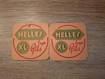 Oude bierviltjes helles xl ixelberg (4), Verzamelen, Ophalen of Verzenden