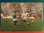 Foto Beckenbauer - Van Himst, Ophalen of Verzenden, Zo goed als nieuw