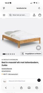 LIt chêne massif 160*200 VENDU, Enlèvement, Comme neuf