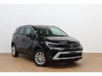 Opel Crossland X 1.2T Elegance+gps+camera+park assist, Voorwielaandrijving, Gebruikt, Zwart, 1290 kg
