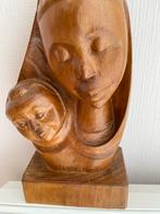 Buste vierge et sont enfants, Antiquités & Art, Art | Sculptures & Bois