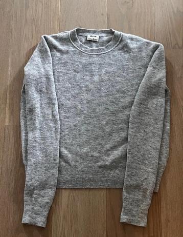 Pull en laine Acne Studios, Taille 38/40 (M), Acne studios, Gris, Comme neuf