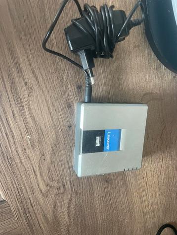 Linksys Pap2t - adapteur sip (voip), Enlèvement, Comme neuf