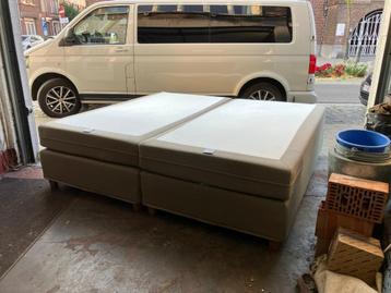 jensen supreme boxspring 200 x 200 incl matrassen beschikbaar voor biedingen