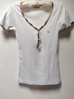 Burberry tshirt maat S/M, Ophalen of Verzenden, Zo goed als nieuw, Maat 38/40 (M)