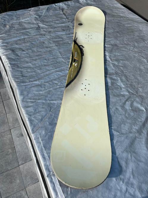 Burton custom board + burton bindingen, Sport en Fitness, Snowboarden, Gebruikt, Board, Ophalen