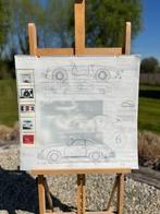 Kalender "50 Jahre Porsche" (1948-1998), Ophalen of Verzenden, Zo goed als nieuw, Auto's