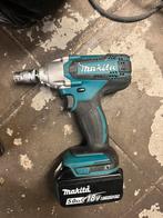 Makita 18v slagmoelsleutel, Doe-het-zelf en Bouw, Gereedschap | Boormachines, Ophalen of Verzenden, Zo goed als nieuw