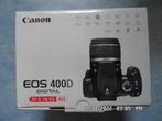 Canon Eos 400D met lenzen & draagtas, Audio, Tv en Foto, Gebruikt, Spiegelreflex, Canon, Ophalen of Verzenden