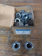25 st zeskantmoeren M20 ZN - 81 st veerringen M20 verzinkt, Doe-het-zelf en Bouw, IJzerwaren en Bevestigingsmiddelen, Ophalen